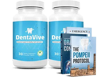 DentaVive oral probiotic supplement bottle
